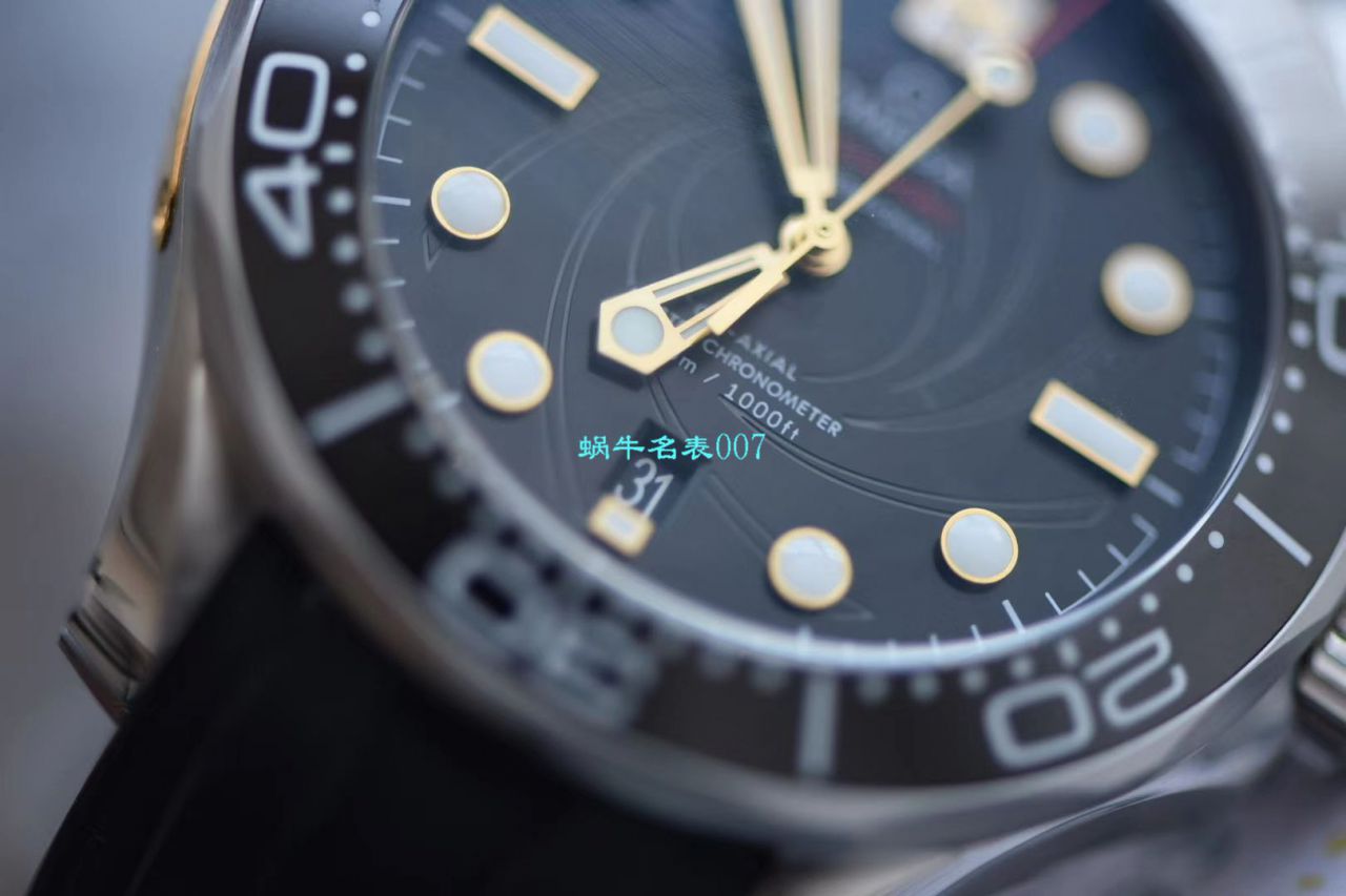 【VS Factory 007复刻手表】OmegaOMEGA Seamaster 300米 top 复刻高仿潜水表詹姆斯·邦德限量版210.22.42.20.01.004 / M619