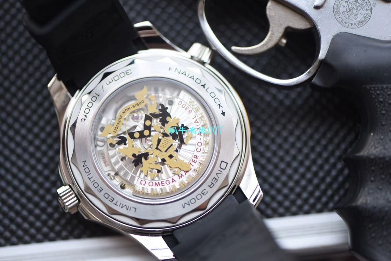 【VS Factory 007复刻手表】OmegaOMEGA Seamaster 300米 top 复刻高仿潜水表詹姆斯·邦德限量版210.22.42.20.01.004 / M619