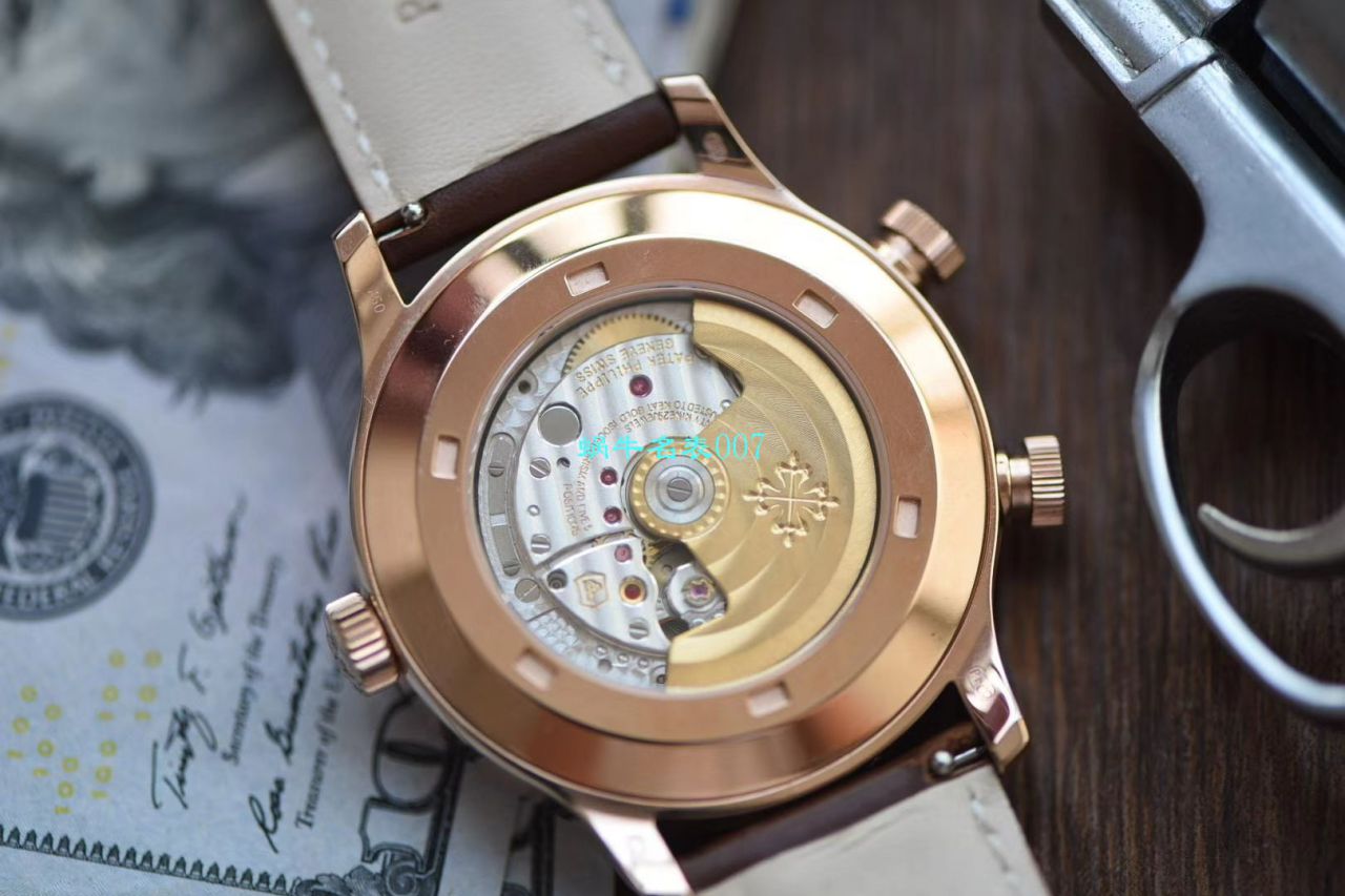 【 Video analysis GP Factory 复刻手表价格】 PATEK PHILIPPE 复杂功能计时高仿5524R-001 wrist watch  / BD237