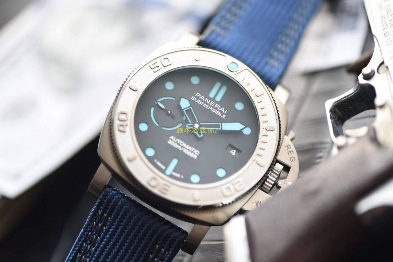 【VS Factory 新款发售：PAM985-47mm一比一超A高仿手表】Panerai SUBMERSIBLE 潜行系列PAM00985 wrist watch  / VSPAM985