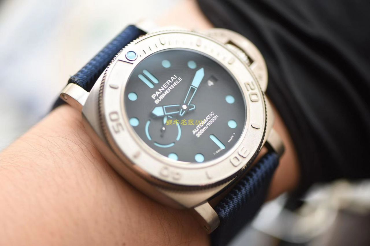 【VS Factory 新款发售：PAM985-47mm一比一超A高仿手表】Panerai SUBMERSIBLE 潜行系列PAM00985 wrist watch  / VSPAM985