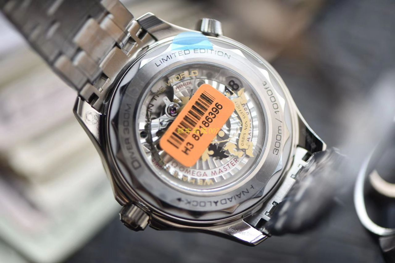 【VS Factory 最新詹姆斯邦德007限量版《女王密使》钢带款】OMEGA Seamaster 系列210.22.42.20.01.004 wrist watch  / M637