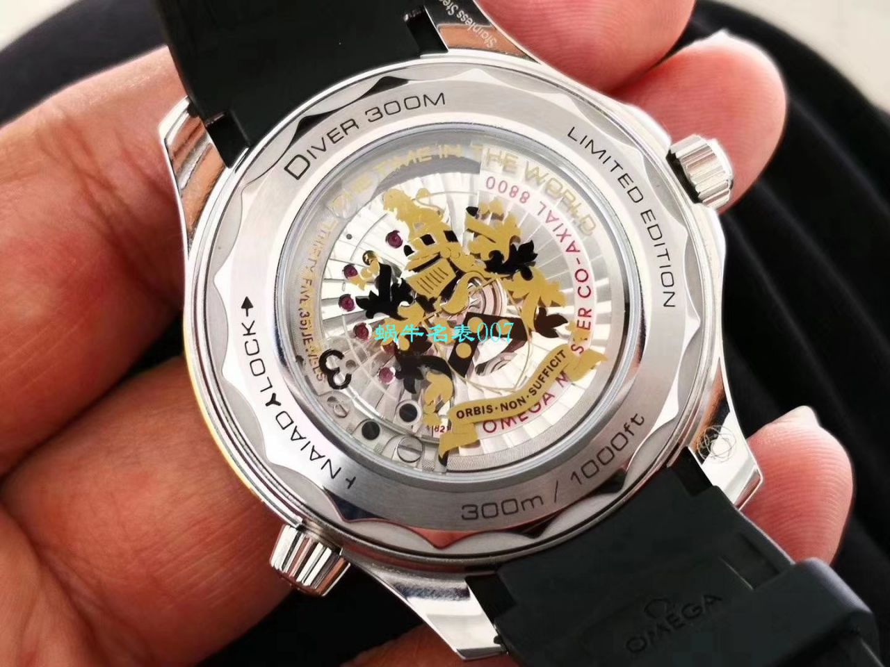 【VS Factory 最新詹姆斯邦德007限量版《女王密使》钢带款】OMEGA Seamaster 系列210.22.42.20.01.004 wrist watch  / M637
