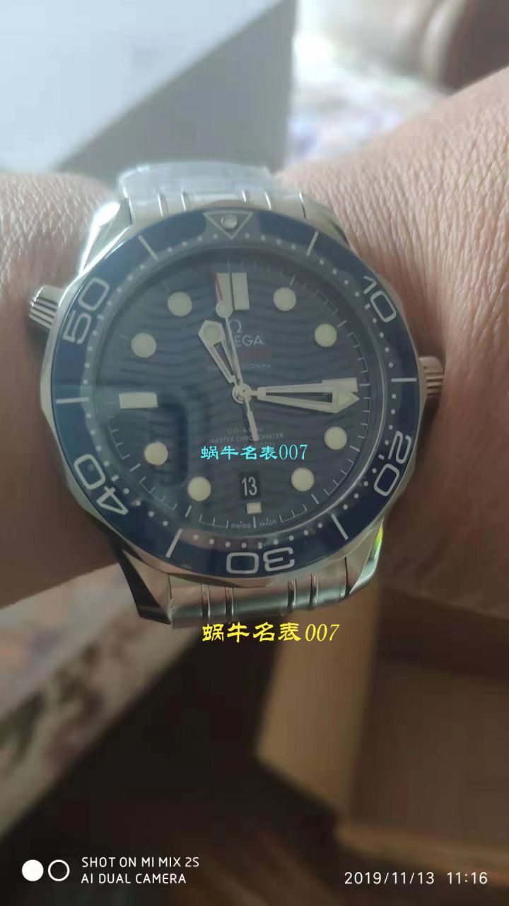 【 Video analysis 】OMEGA Seamaster 系列210.30.42.20.03.001 wrist watch (VS Factory 一比一高仿手表007代言广告款) / M360