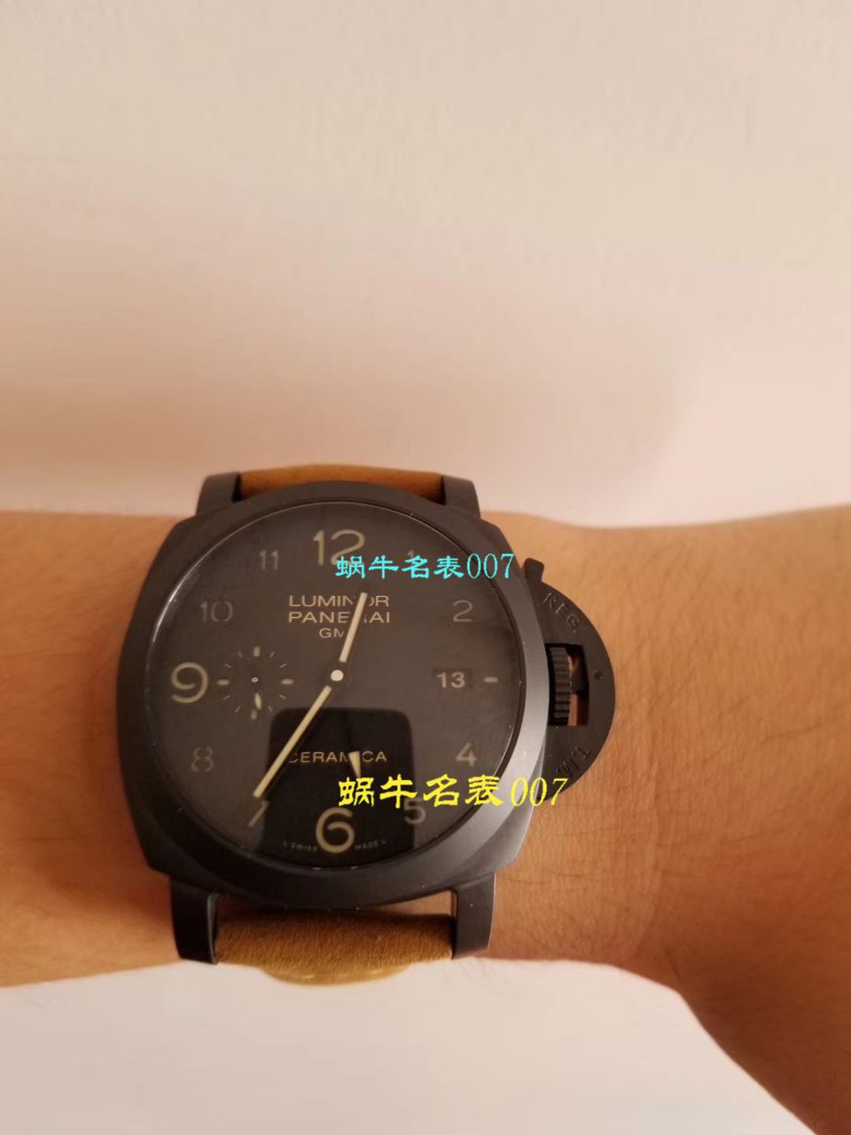 Panerai LUMINOR 1950系列PAM00441 wrist watch 【VS一比一超A高仿手表】 Video analysis VS全新升级V2版爆款LUMINOR 1950神器PAM00441 / VSPAM00441MM