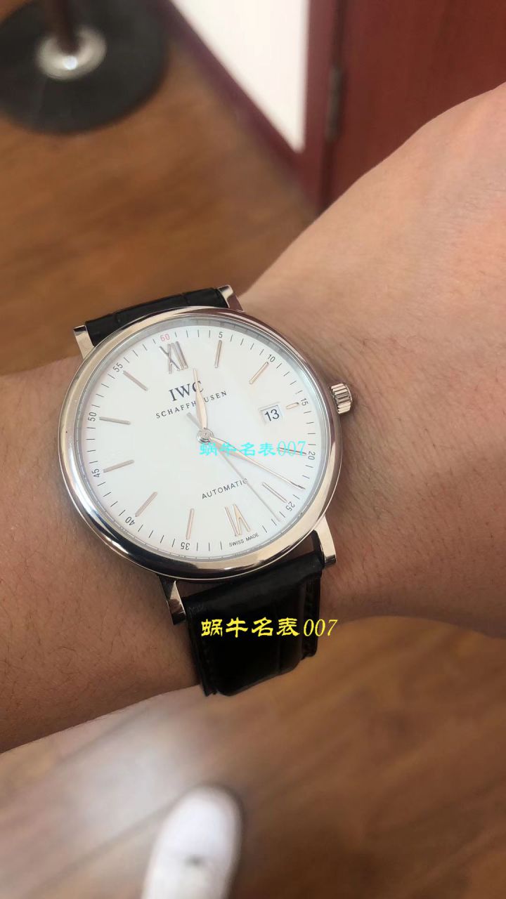 【 Video analysis V7 Factory IWC复刻高仿手表】 IWC 表柏涛菲诺系列IW356501 wrist watch  / WG398
