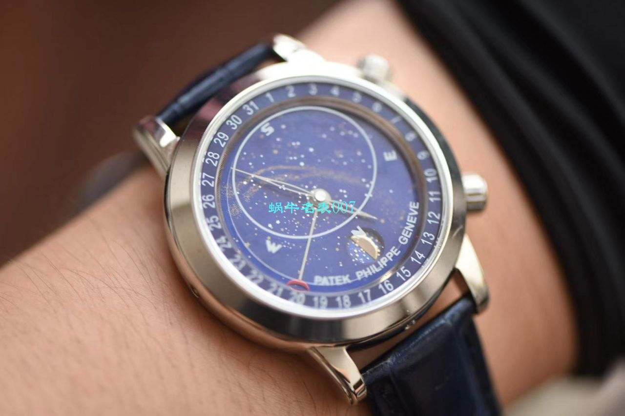 【台湾 Factory  PATEK PHILIPPE 星空多少钱】 PATEK PHILIPPE 超级复杂功能计时复刻高仿6102R-001 wrist watch  / BD239