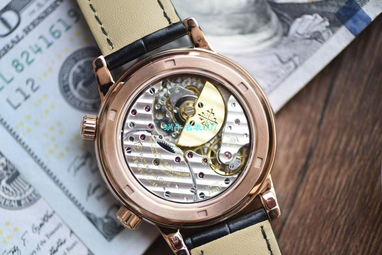 【台湾 Factory  PATEK PHILIPPE 星空多少钱】 PATEK PHILIPPE 超级复杂功能计时复刻高仿6102R-001 wrist watch  / BD239