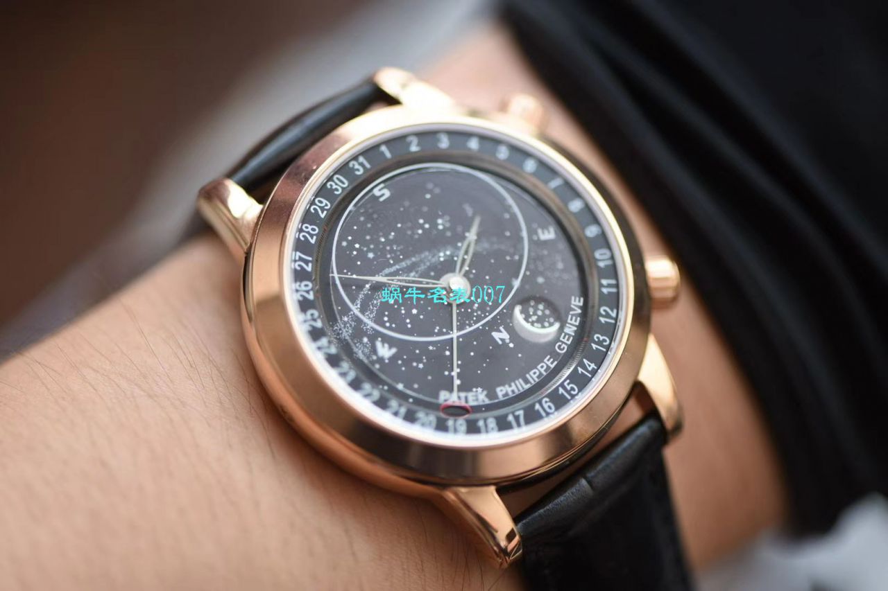 【台湾 Factory  PATEK PHILIPPE 星空多少钱】 PATEK PHILIPPE 超级复杂功能计时复刻高仿6102R-001 wrist watch  / BD239