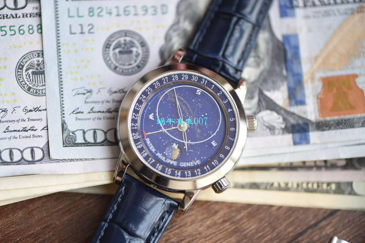 【台湾 Factory  PATEK PHILIPPE 星空复刻高仿多少钱】 PATEK PHILIPPE 超级复杂功能计时系列6102P-001 铂金 wrist watch  / BD238