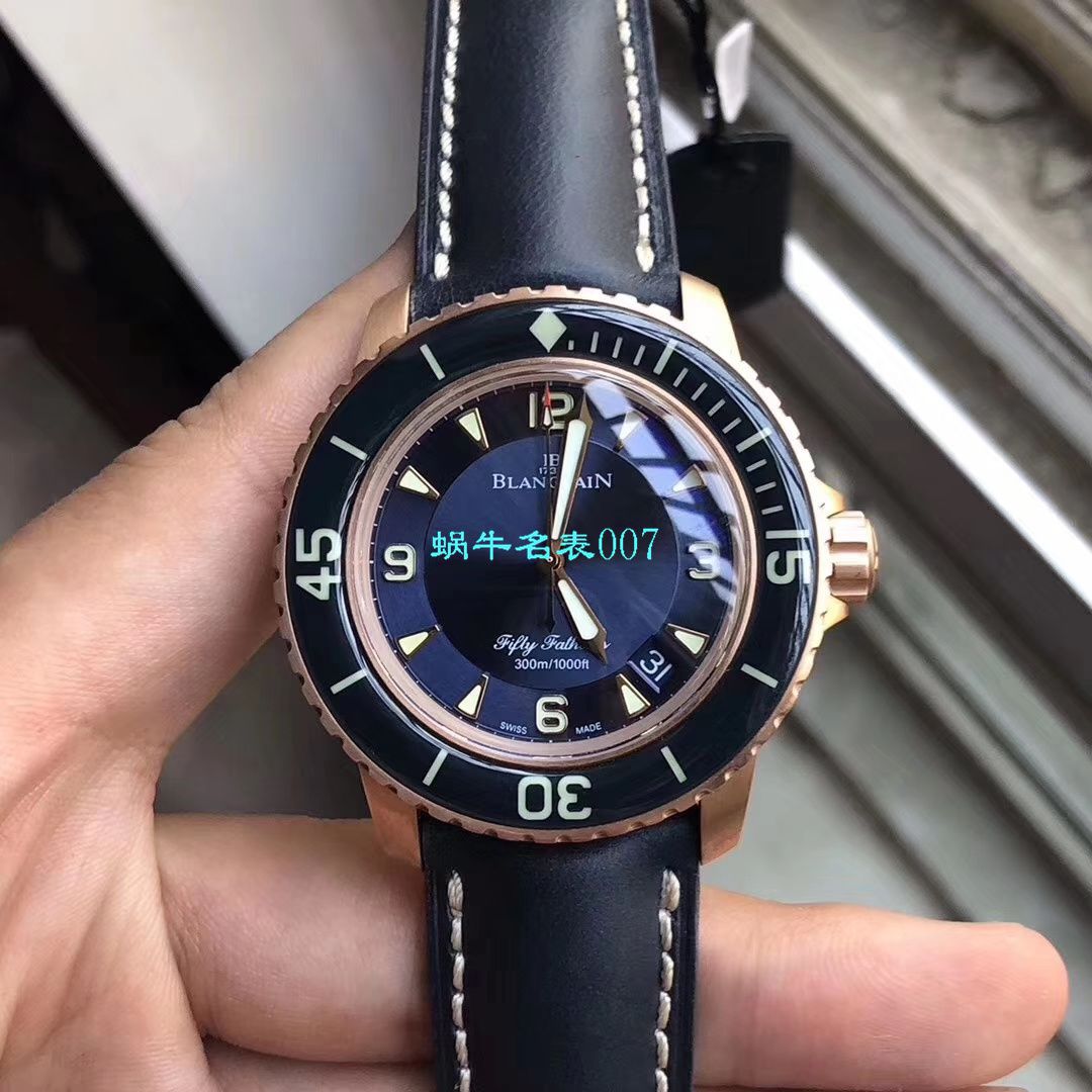 【ZF Factory Blancpain超A复刻高仿手表】Blancpain  Fifty Fathoms 系列5015-3603C-63B wrist watch  / BP066