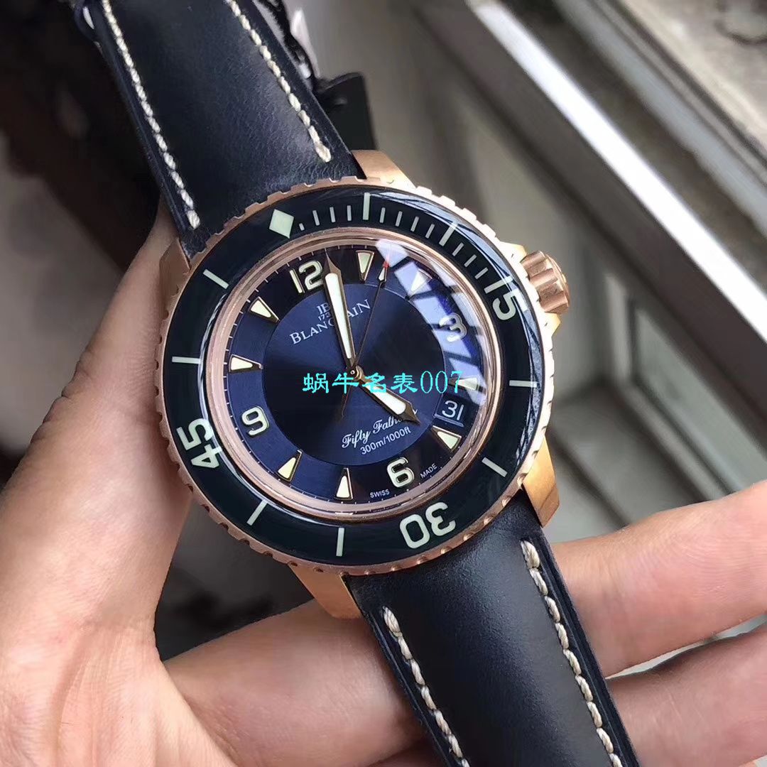 【ZF Factory Blancpain超A复刻高仿手表】Blancpain  Fifty Fathoms 系列5015-3603C-63B wrist watch  / BP066
