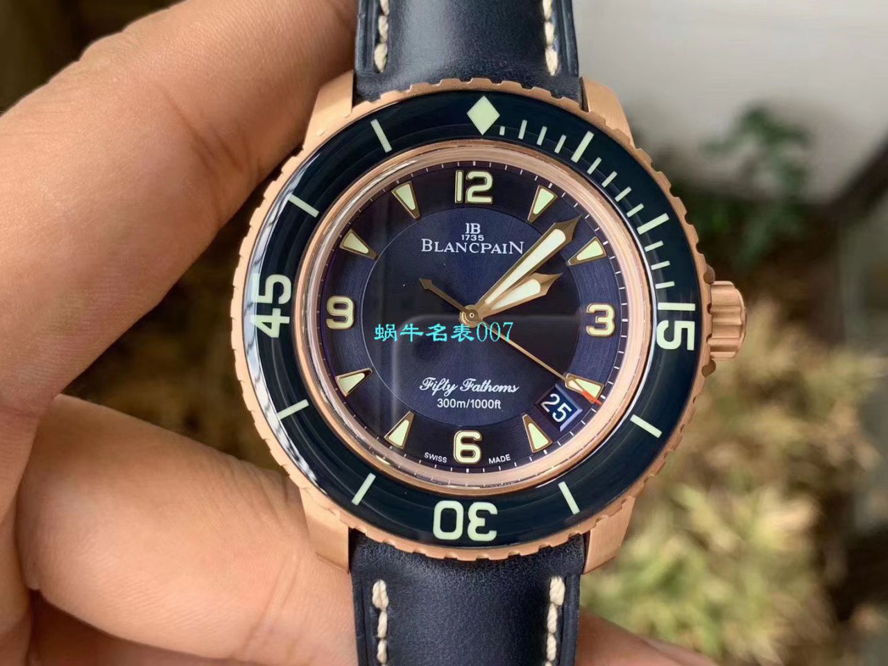 【ZF Factory Blancpain超A复刻高仿手表】Blancpain  Fifty Fathoms 系列5015-3603C-63B wrist watch  / BP066