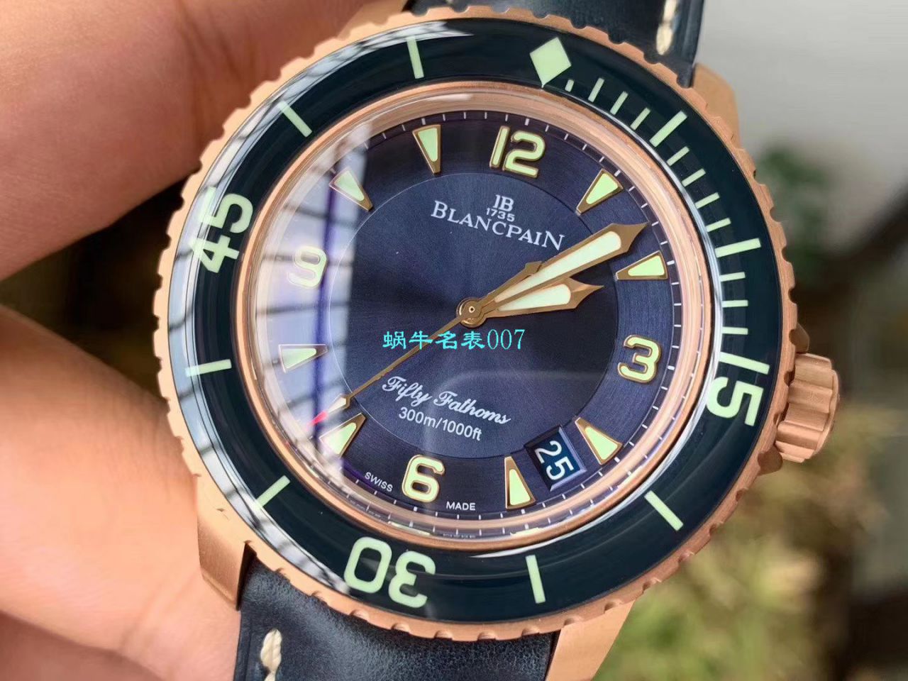 【ZF Factory Blancpain超A复刻高仿手表】Blancpain  Fifty Fathoms 系列5015-3603C-63B wrist watch  / BP066