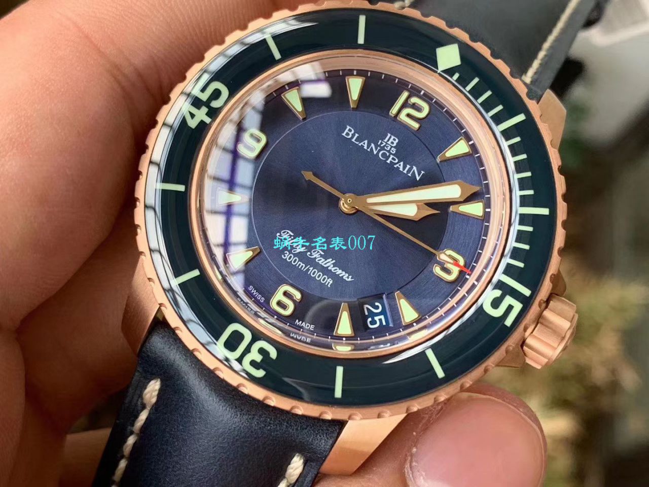 【ZF Factory Blancpain超A复刻高仿手表】Blancpain  Fifty Fathoms 系列5015-3603C-63B wrist watch  / BP066