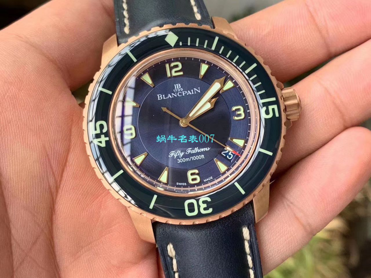 【ZF Factory Blancpain超A复刻高仿手表】Blancpain  Fifty Fathoms 系列5015-3603C-63B wrist watch  / BP066
