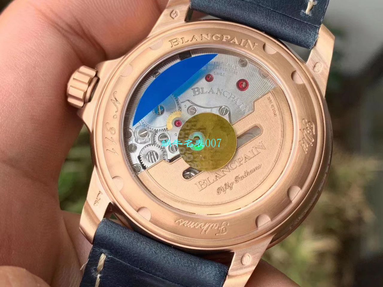 【ZF Factory Blancpain超A复刻高仿手表】Blancpain  Fifty Fathoms 系列5015-3603C-63B wrist watch  / BP066