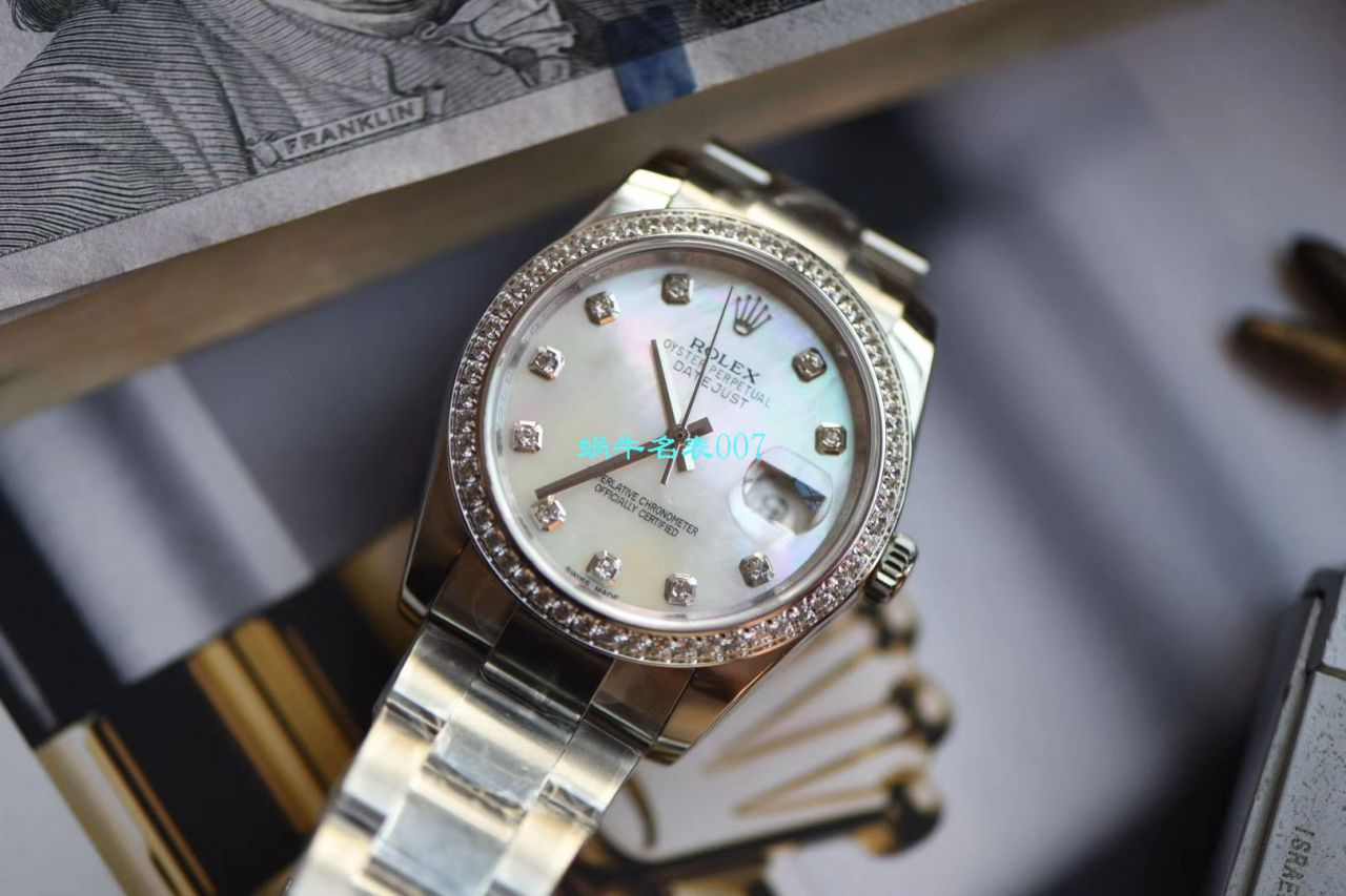 【台湾 Factory 超A高仿手表】 Rolex   Datejust 36系列m126284rbr-0012女表 / R520