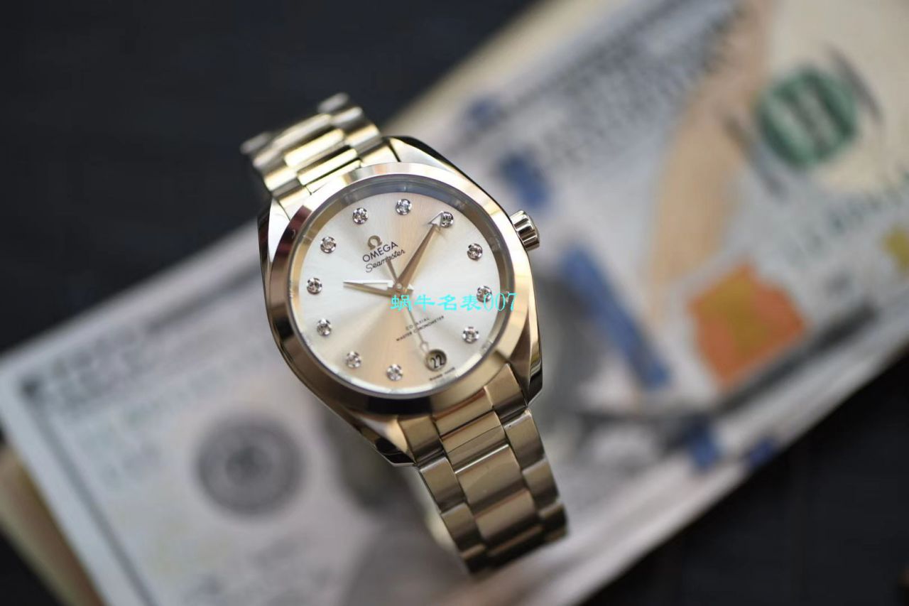 【 Video analysis VS Factory OMEGA Seamaster 150米女表】 top 复刻高仿AQUA TERRA 150米220.10.34.20.60.001 wrist watch  / M638