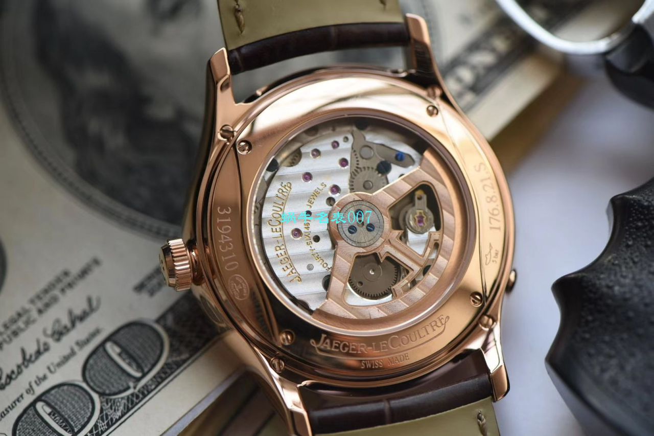 V9 Factory  Jaeger-LeCoultre 大师万年历复刻高仿手表自动机械表型号：白面130842J，黑面1308470，金面1302520，灰面130354J / JJ166