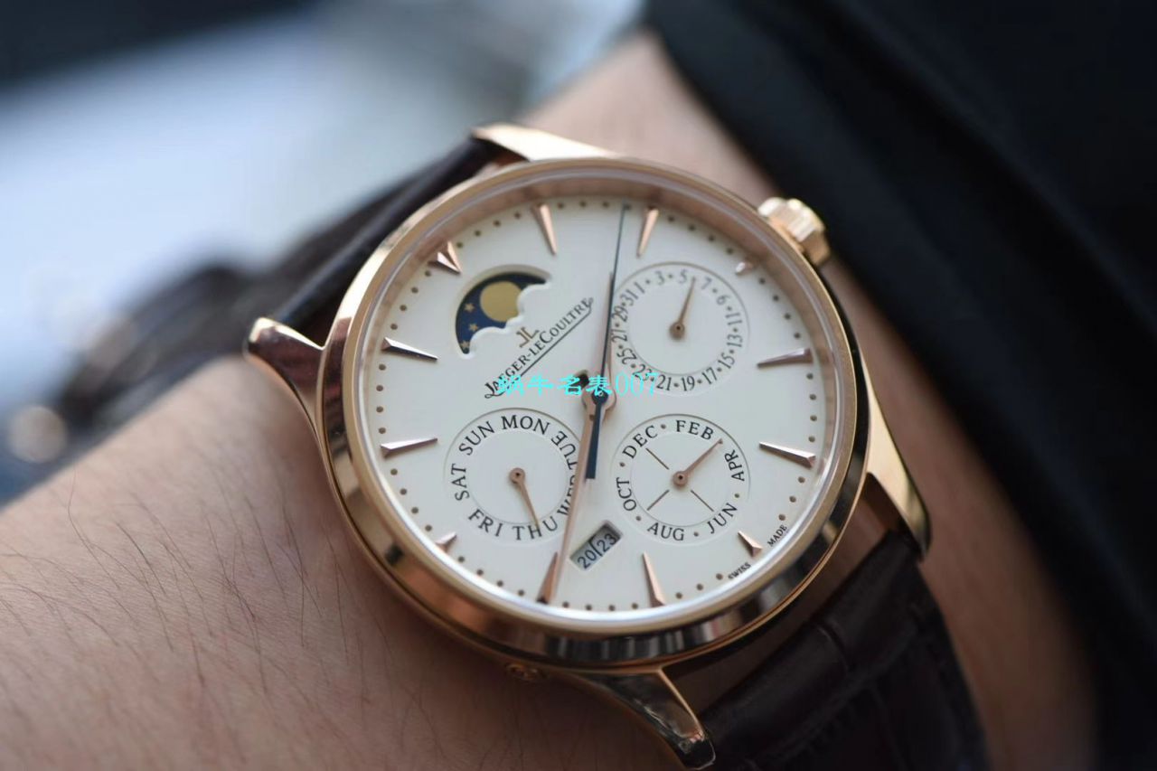 【V9 Factory Jaeger-LeCoultre高仿手表】 Jaeger-LeCoultre 大师万年历系列Q1302520，Q130842J wrist watch  / JJ167