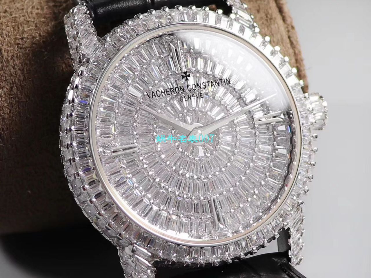 【DM Factory 又一奢华精品镶嵌308颗奢华方钻】Vacheron Constantin  传袭高仿TRADITIONNELLE系列82760/000G-9852男士 wrist watch  / JS210