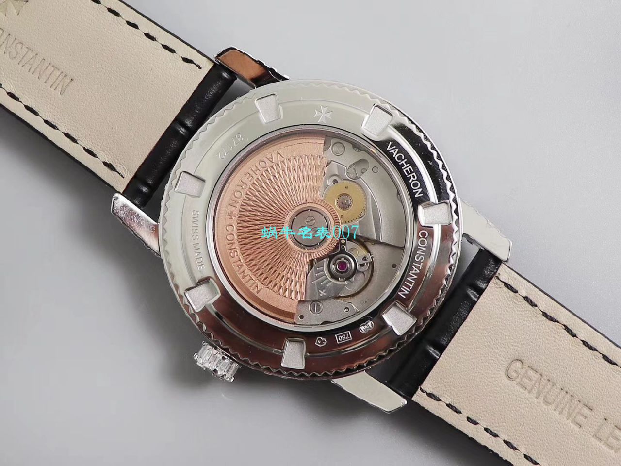 【DM Factory 又一奢华精品镶嵌308颗奢华方钻】Vacheron Constantin  传袭高仿TRADITIONNELLE系列82760/000G-9852男士 wrist watch  / JS210