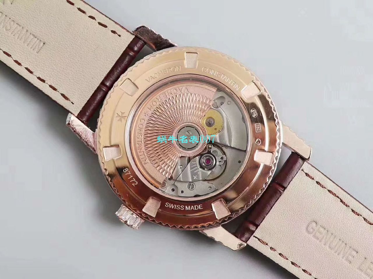 【DM Factory 又一奢华精品镶嵌308颗奢华方钻】Vacheron Constantin  传袭高仿TRADITIONNELLE系列82760/000G-9852男士 wrist watch  / JS210