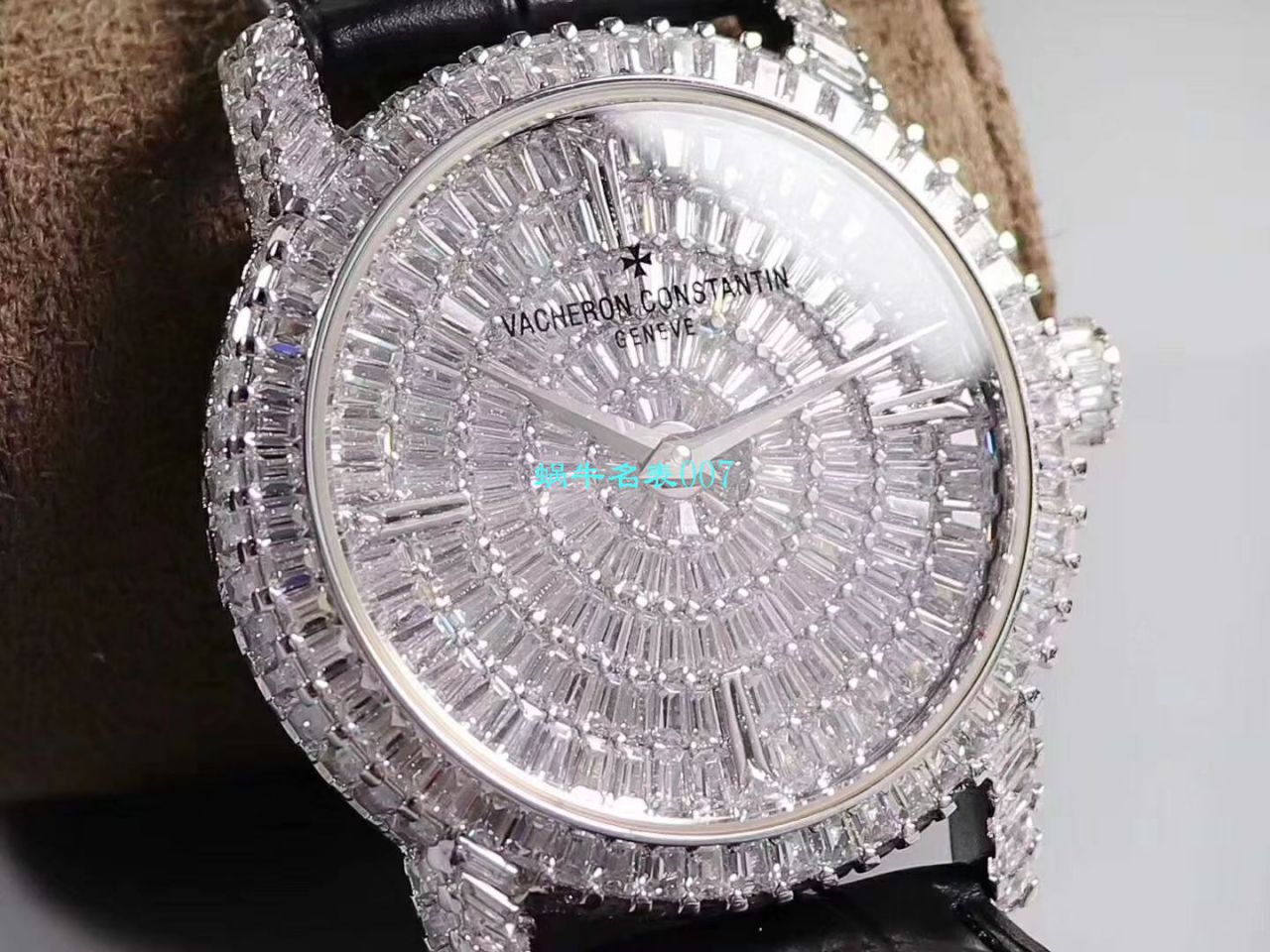 【DM Factory 又一奢华精品镶嵌308颗奢华方钻】Vacheron Constantin  传袭高仿TRADITIONNELLE系列82760/000G-9852男士 wrist watch  / JS210