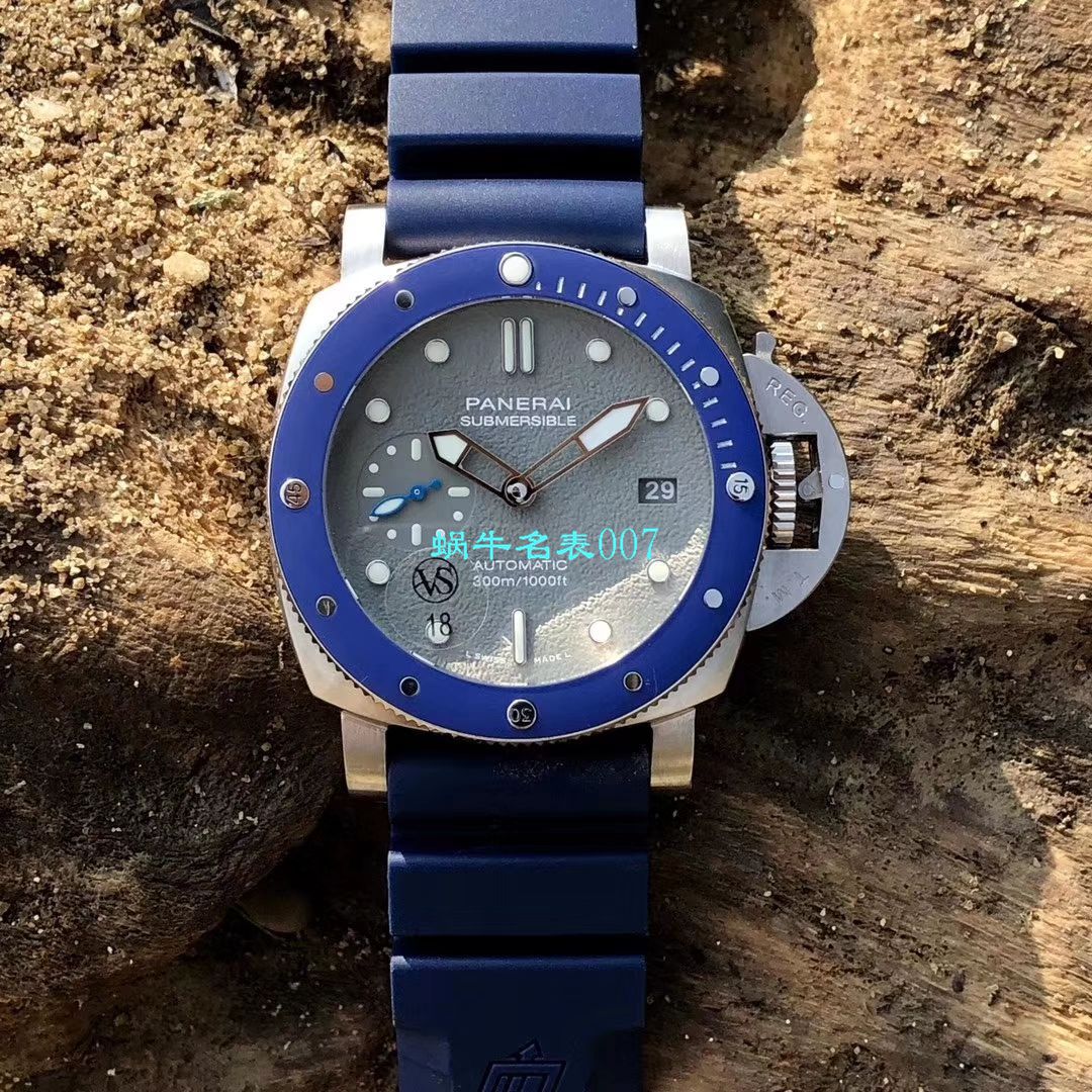 VS Factory  top 复刻表 SIHH2019蓝主角高仿PAM959Panerai SUBMERSIBLE 潜行系列PAM00959 wrist watch  / VSPAM959