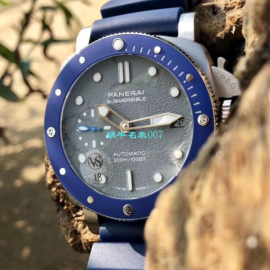 VS Factory  top 复刻表 SIHH2019蓝主角高仿PAM959Panerai SUBMERSIBLE 潜行系列PAM00959 wrist watch  / VSPAM959