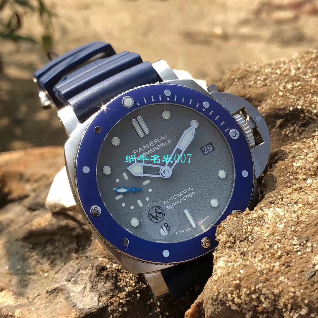 VS Factory  top 复刻表 SIHH2019蓝主角高仿PAM959Panerai SUBMERSIBLE 潜行系列PAM00959 wrist watch  / VSPAM959