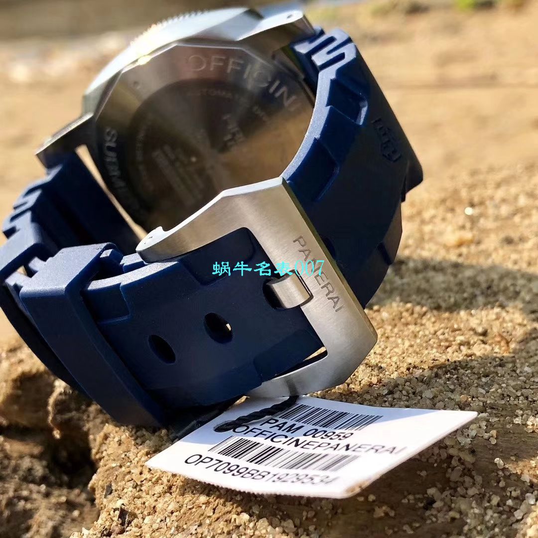VS Factory  top 复刻表 SIHH2019蓝主角高仿PAM959Panerai SUBMERSIBLE 潜行系列PAM00959 wrist watch  / VSPAM959