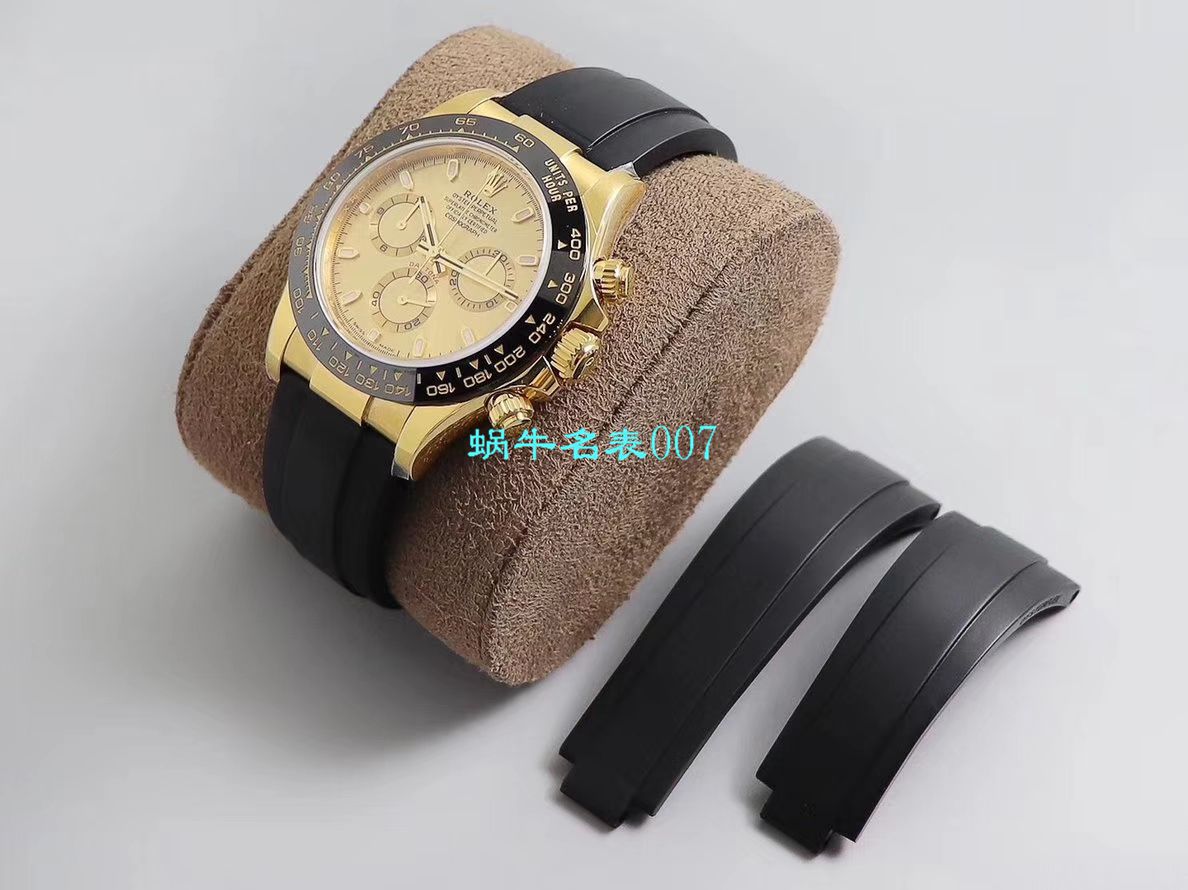 N Factory  Ditongna 新品金迪余文乐同款全新订制版 Rolex 复刻高仿 Ditongna 超级Cal.4130自动上链 Movement  / R521
