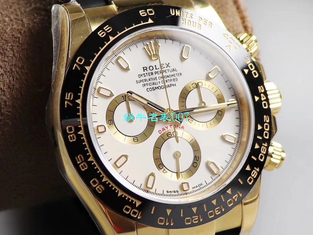 N Factory  Ditongna 新品金迪余文乐同款全新订制版 Rolex 复刻高仿 Ditongna 超级Cal.4130自动上链 Movement  / R521