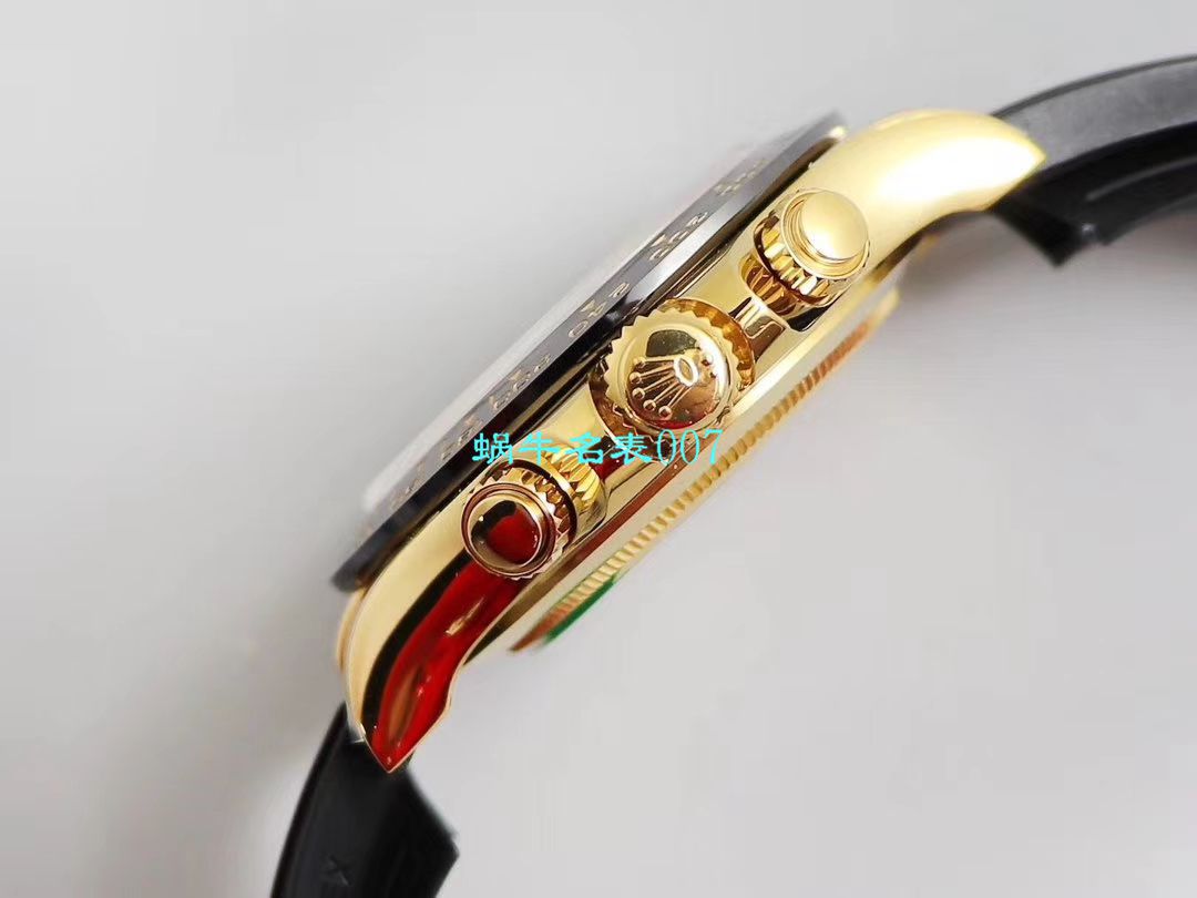 N Factory  Ditongna 新品金迪余文乐同款全新订制版 Rolex 复刻高仿 Ditongna 超级Cal.4130自动上链 Movement  / R521