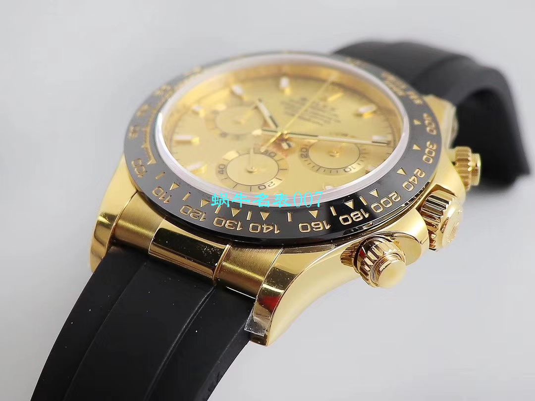 N Factory  Ditongna 新品金迪余文乐同款全新订制版 Rolex 复刻高仿 Ditongna 超级Cal.4130自动上链 Movement  / R521