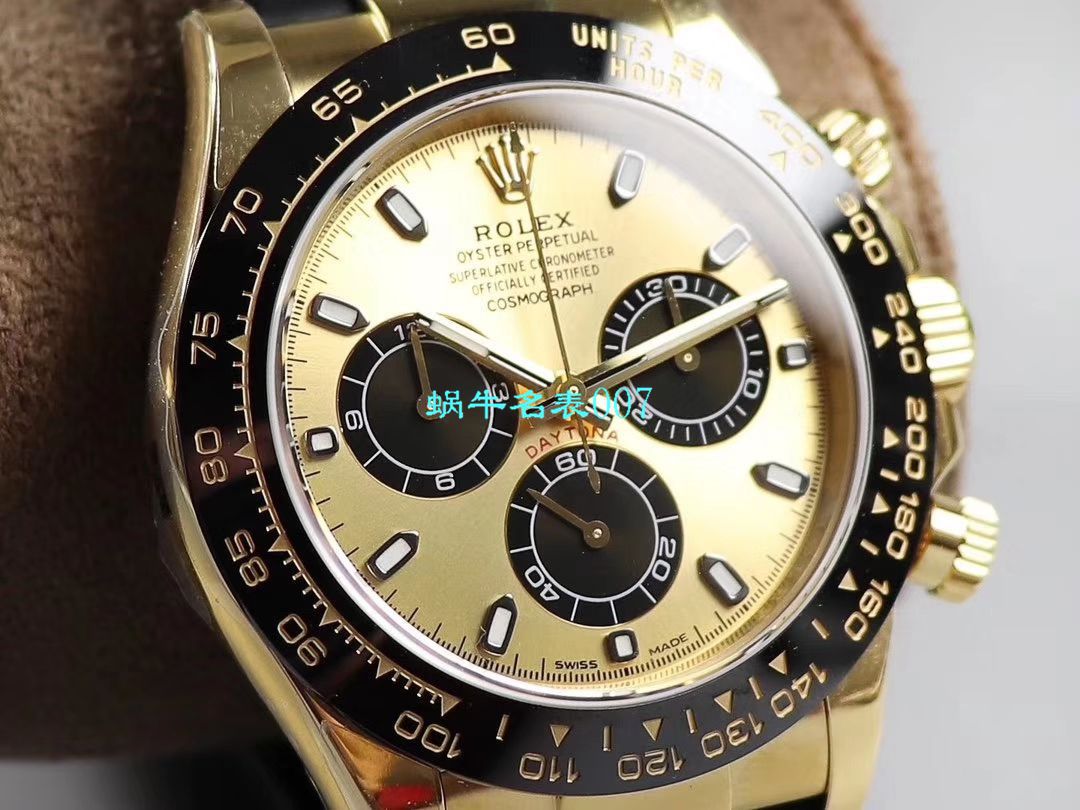 N Factory  Ditongna 新品金迪余文乐同款全新订制版 Rolex 复刻高仿 Ditongna 超级Cal.4130自动上链 Movement  / R521