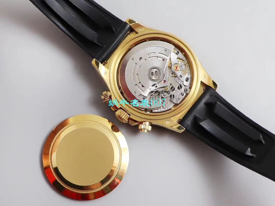 N Factory  Ditongna 新品金迪余文乐同款全新订制版 Rolex 复刻高仿 Ditongna 超级Cal.4130自动上链 Movement  / R521