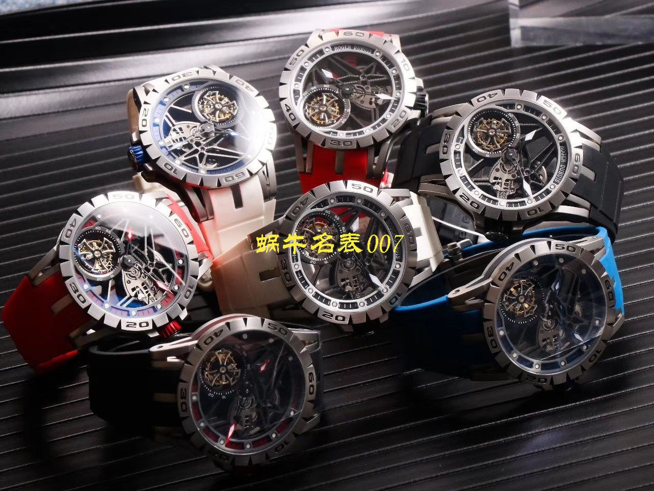 JB Factory Roger DubuisExcalibur Spidr（王者系列） top 复刻高仿RDDBEX0545，RDDBEX0546，RDDBEX0479 Tourbillon  wrist watch  / LJ057