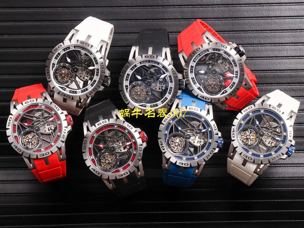 JB Factory Roger DubuisExcalibur Spidr（王者系列） top 复刻高仿RDDBEX0545，RDDBEX0546，RDDBEX0479 Tourbillon  wrist watch  / LJ057