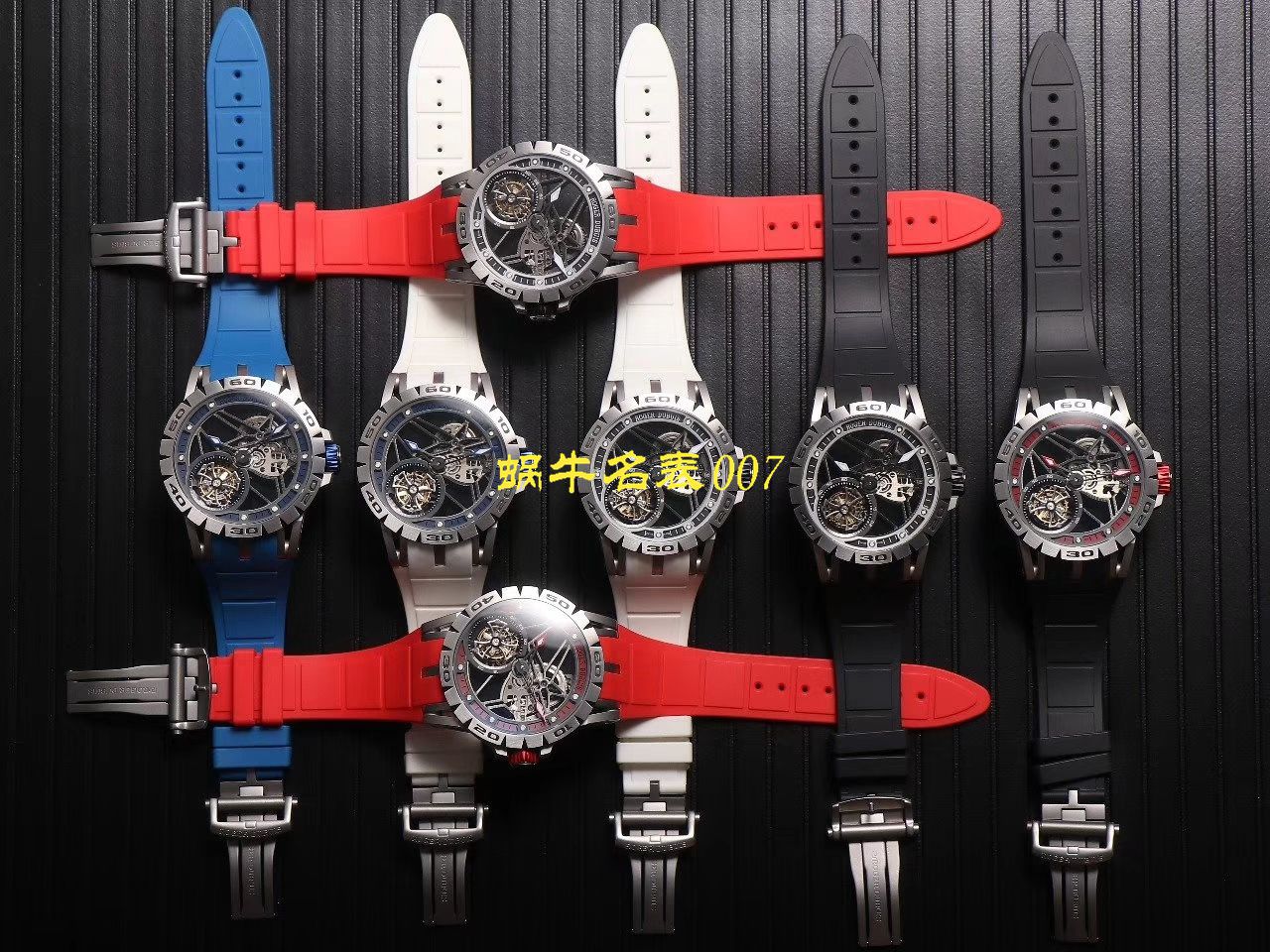 JB Factory Roger DubuisExcalibur Spidr（王者系列） top 复刻高仿RDDBEX0545，RDDBEX0546，RDDBEX0479 Tourbillon  wrist watch  / LJ057