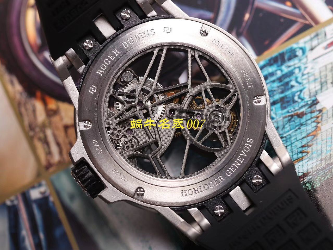 JB Factory Roger DubuisExcalibur Spidr（王者系列） top 复刻高仿RDDBEX0545，RDDBEX0546，RDDBEX0479 Tourbillon  wrist watch  / LJ057