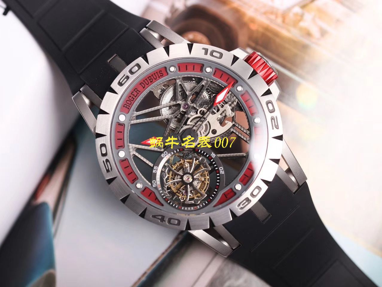 JB Factory Roger DubuisExcalibur Spidr（王者系列） top 复刻高仿RDDBEX0545，RDDBEX0546，RDDBEX0479 Tourbillon  wrist watch  / LJ057