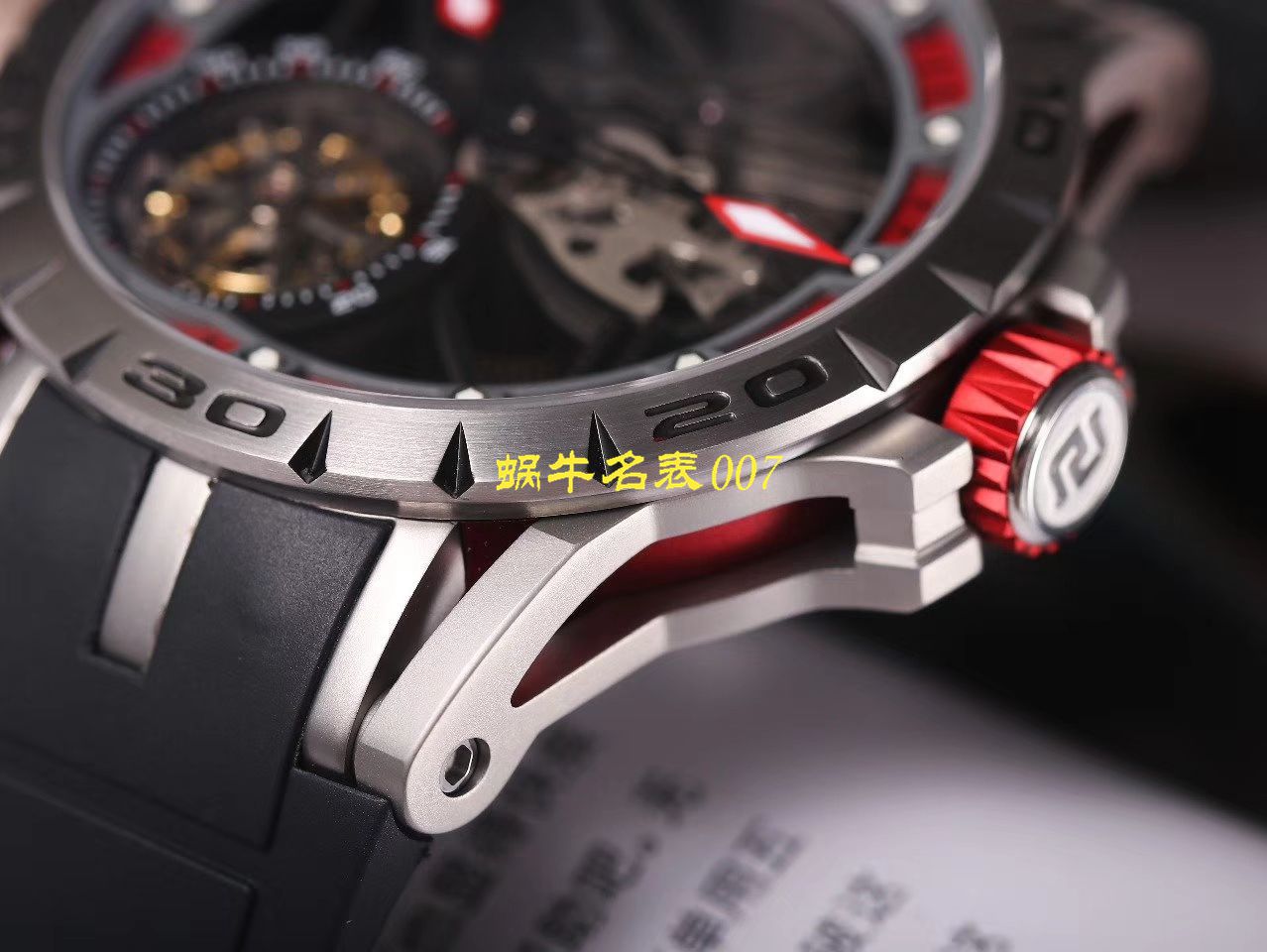 JB Factory Roger DubuisExcalibur Spidr（王者系列） top 复刻高仿RDDBEX0545，RDDBEX0546，RDDBEX0479 Tourbillon  wrist watch  / LJ057