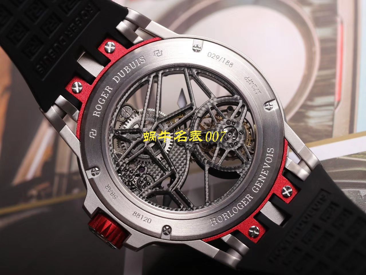 JB Factory Roger DubuisExcalibur Spidr（王者系列） top 复刻高仿RDDBEX0545，RDDBEX0546，RDDBEX0479 Tourbillon  wrist watch  / LJ057
