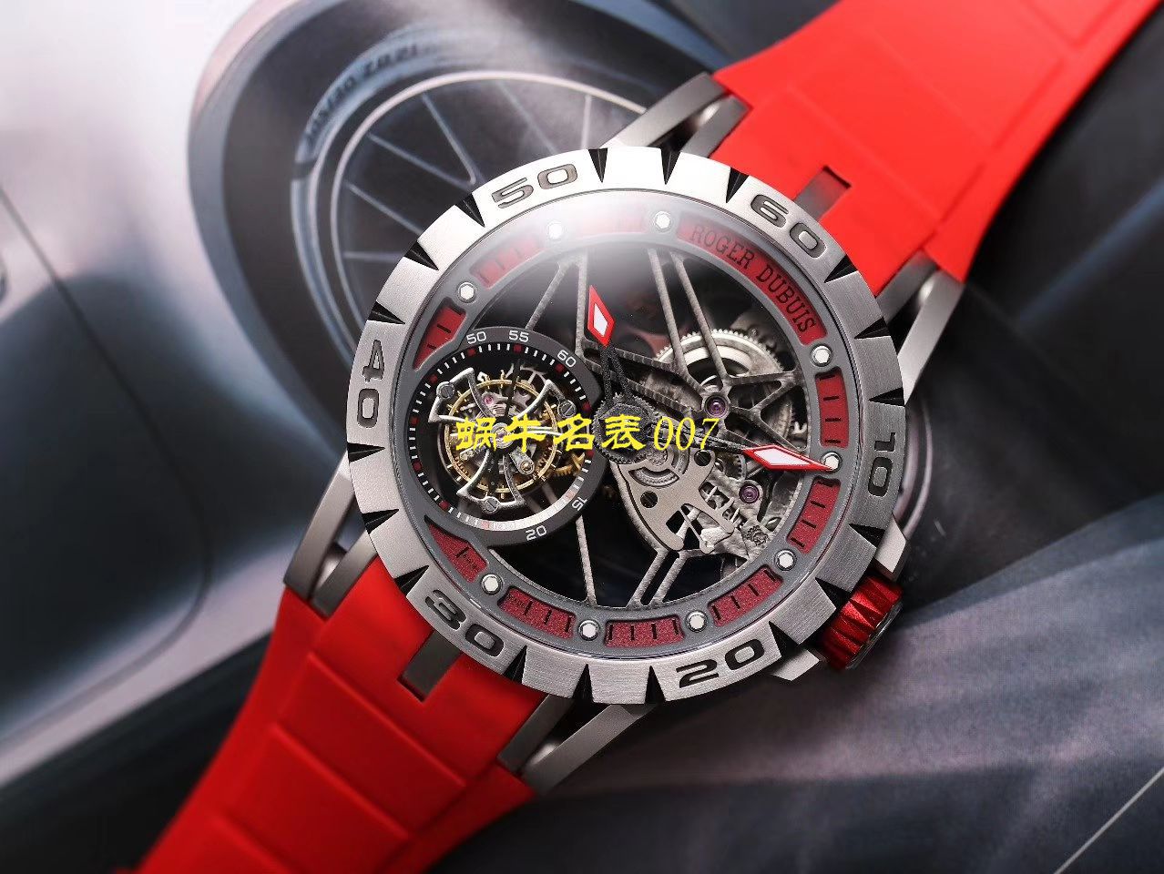 JB Factory Roger DubuisExcalibur Spidr（王者系列） top 复刻高仿RDDBEX0545，RDDBEX0546，RDDBEX0479 Tourbillon  wrist watch  / LJ057