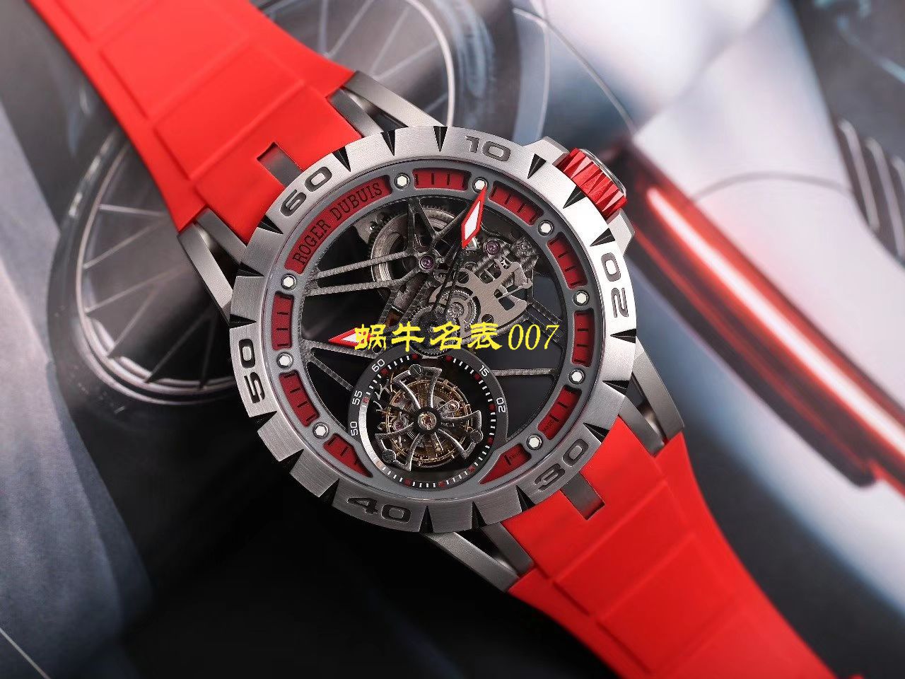JB Factory Roger DubuisExcalibur Spidr（王者系列） top 复刻高仿RDDBEX0545，RDDBEX0546，RDDBEX0479 Tourbillon  wrist watch  / LJ057
