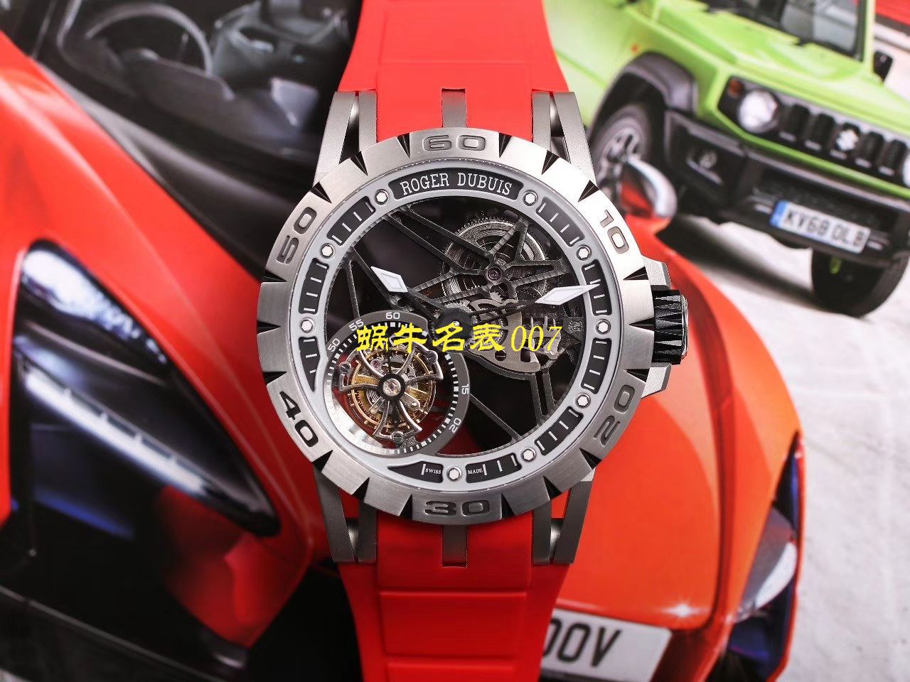JB Factory Roger DubuisExcalibur Spidr（王者系列） top 复刻高仿RDDBEX0545，RDDBEX0546，RDDBEX0479 Tourbillon  wrist watch  / LJ057