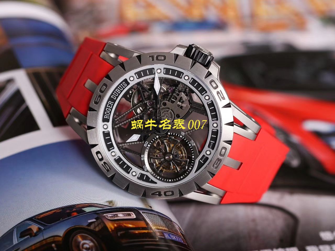 JB Factory Roger DubuisExcalibur Spidr（王者系列） top 复刻高仿RDDBEX0545，RDDBEX0546，RDDBEX0479 Tourbillon  wrist watch  / LJ057